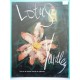 Ancienne publicité originale couleur Lotus de Yardley 1953