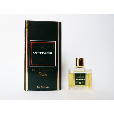 Miniature de parfum Vetiver de Guerlain