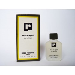 Miniature de parfum Eau de Sport de Paco Rabanne