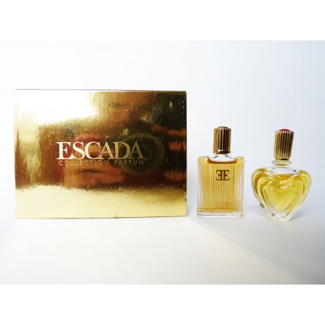 Coffret de 2 miniatures de parfum Escada