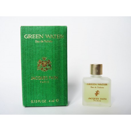 Miniature de parfum Green Water de Jacques Fath