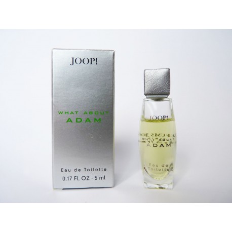 Miniature de parfum What about Adam de Joop!