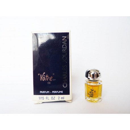 Miniature de parfum Vôtre de Charles Jourdan