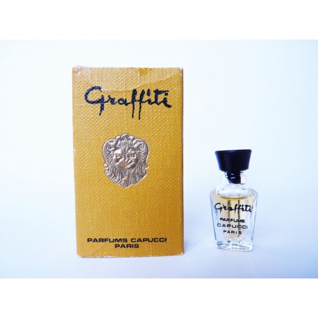 Ancienne miniature de parfum Graffiti de Capucci