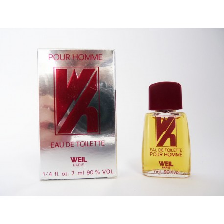 Miniature de parfum Pour Homme de Weil