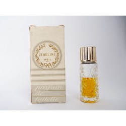 Ancienne miniature de parfum Zibeline de Weil