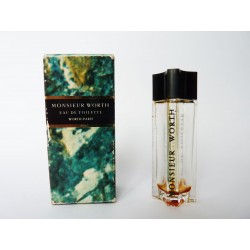 Miniature de parfum Monsieur Worth