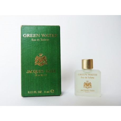 Miniature de parfum Green Water de Jacques Fath