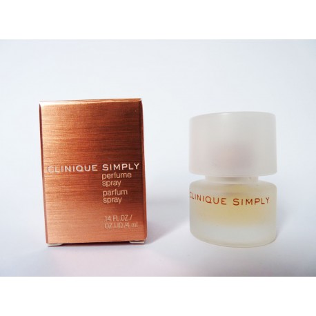 Miniature de parfum Simply de Clinique