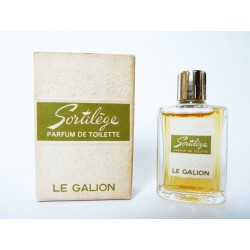 Ancienne miniature de parfum Sortilège de Le Galion