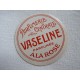 Etiquette ronde Vaseline parfumée à la rose