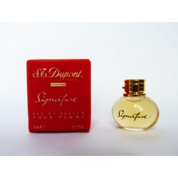 Miniature de parfum Signature de S.T. Dupont