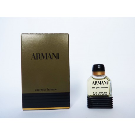 Miniature de parfum Armani Homme de Giorgio Armani