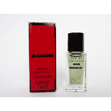 Miniature de parfum Feeling Man de Jil Sander