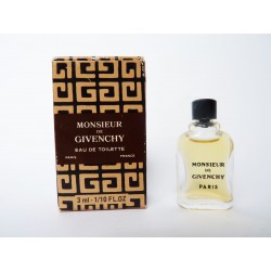 Miniature de parfum Monsieur de Givenchy