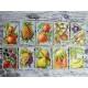 Lot de 10 Bons-Points scolaires : les fruits