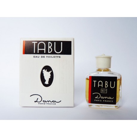 Ancienne miniature de parfum Tabu de Dana