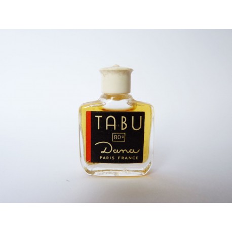 Ancienne miniature de parfum Tabu de Dana