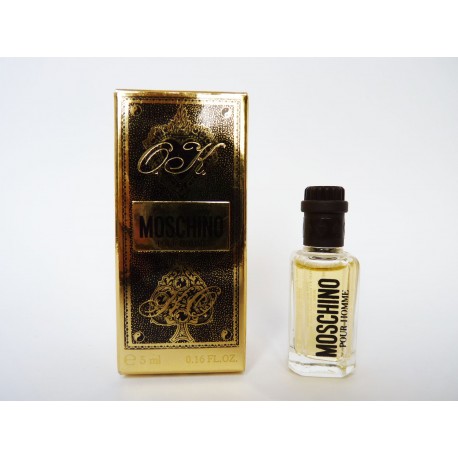 Miniature de parfum Moschino pour Homme