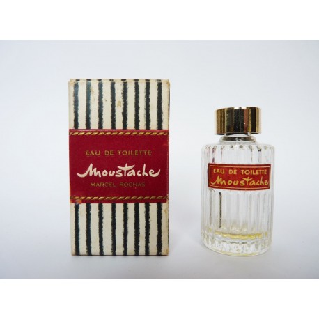 Ancienne miniature de parfum Moustache de Rochas