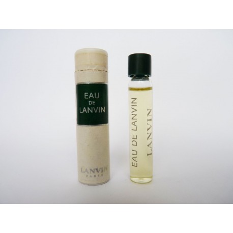 Ancien échantillon de parfum Eau de Lanvin
