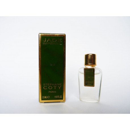 Ancienne miniature de parfum Jade Impérial de Coty