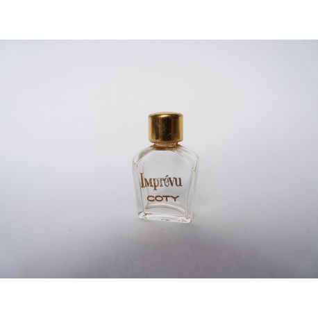 Ancienne miniature de parfum Imprévu de Coty