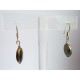 Boucles d'oreilles pastilles de nacre