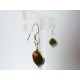 Boucles d'oreilles pastilles de nacre