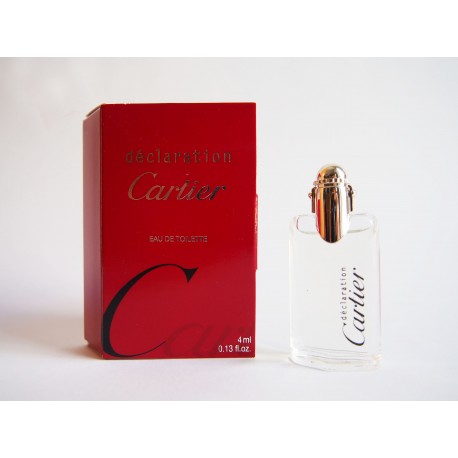 Miniature de parfum Déclaration de Cartier