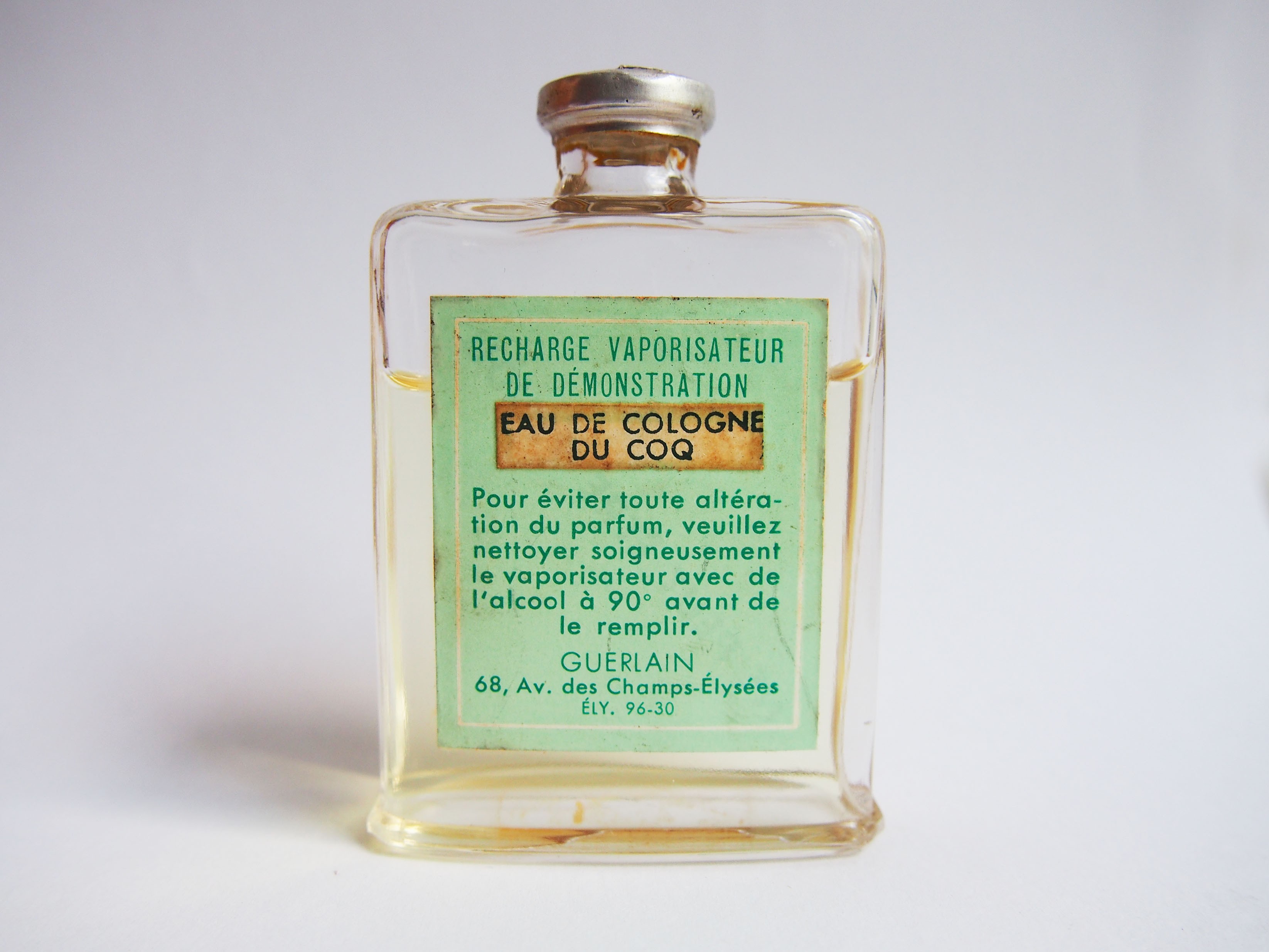Eau Du Le Coq Guerlain Eau De Cologne Du Coq Pas Plus Tard Qu'hier