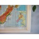 Carte de Nouvelle Zélande années 1950