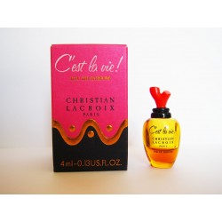 Miniature de parfum C'est la vie! de Christian Lacroix