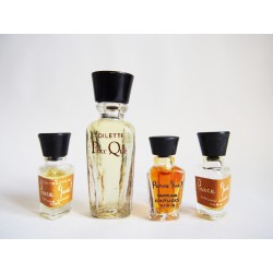 Lot de 4 miniatures de parfum Parce Que de Capucci