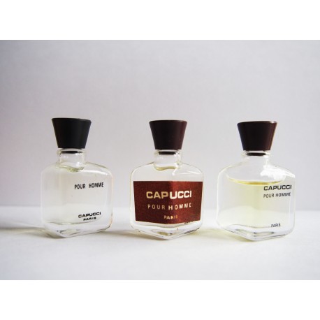Lot de 3 miniatures de parfum Capucci pour Homme de Capucci