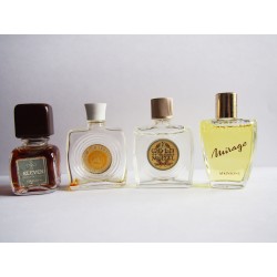 Lot de 4 miniatures de parfum Atkinsons