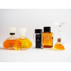 Lot de 5 miniatures de parfum Azzaro