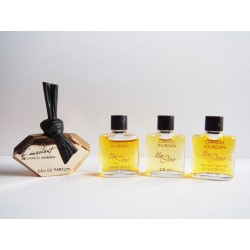 Lot de 4 miniatures de parfum Charles Jourdan