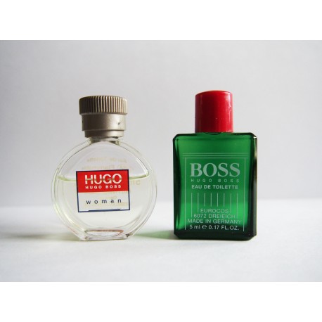 Lot de 2 miniatures Hugo Boss