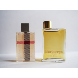 Lot de 2 miniatures de parfum Burberry