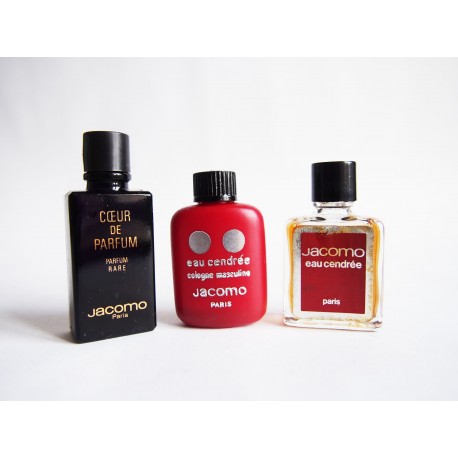 Lot de 3 miniatures de parfum Jacomo