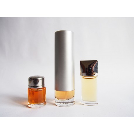 Lot de 3 miniatures de parfum Calvin Klein