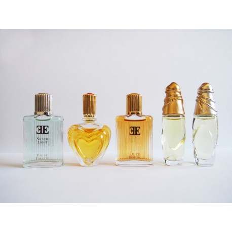 Lot de 5 miniatures de parfum Escada