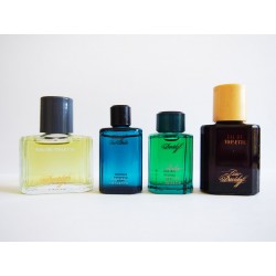 Lot de 4 miniatures de parfum Davidoff