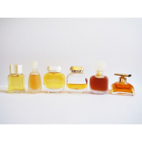 Lot de 6 miniatures de parfum Estée Lauder