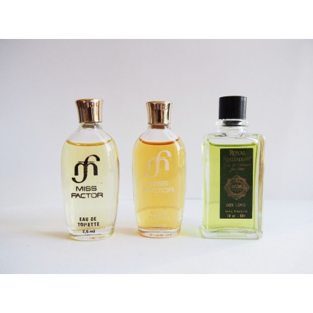 Lot de 3 miniatures de parfum Max Factor