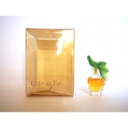 Miniature de parfum L'Air du Temps de Nina Ricci - colombes vertes