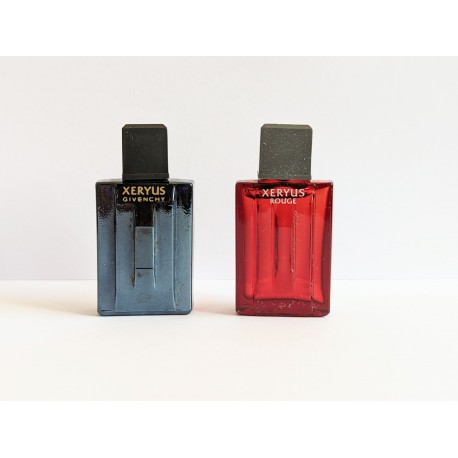 Lot de 2 miniatures de parfum Xeryus de Givenchy 