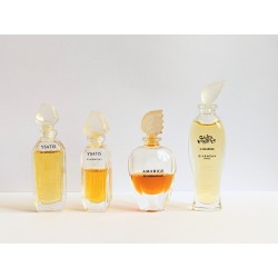 Lot de 4 miniatures de parfum Givenchy