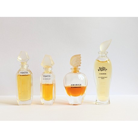 Lot de 4 miniatures de parfum Givenchy